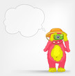 Vector: Funny Monster. Tourist Photographer. Funny Monster. Tourist Photographer.