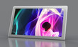 Illustration: 3D Tablet Silber 3D Tablet Silber