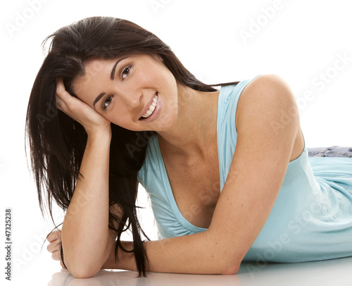Photo: casual brunette casual brunette