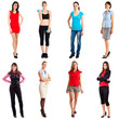 Women full length portraits
