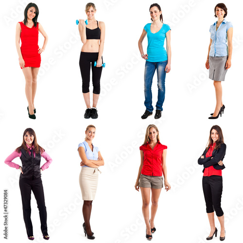 Photo: Women full length portraits Women full length portraits
