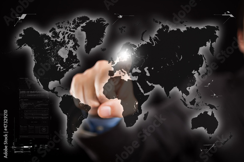 Illustration: World control World control