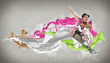 Modern style dancer