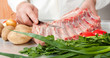 Photo: Cook hands Cook hands