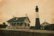 Vintage style photo of lighthouse