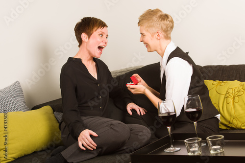 Photo: Proposing Proposing