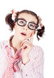Creative And Thoughtful Young Business Woman