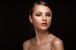 Woman with makeup