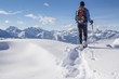 Schneeschuhwanderung in den Alpen