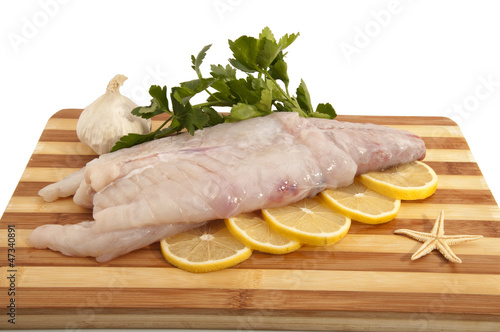 Photo: tail of monkfish tail of monkfish