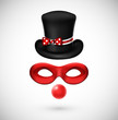Accessories a clown