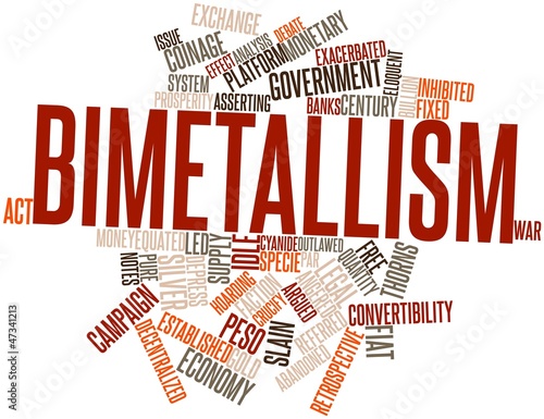 Illustration: Word cloud for Bimetallism Word cloud for Bimetallism