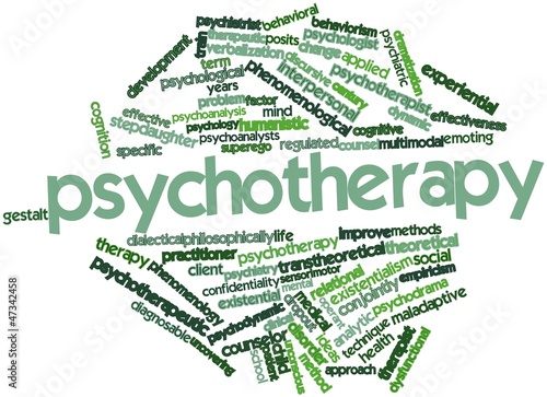 Illustration: Word cloud for Psychotherapy Word cloud for Psychotherapy