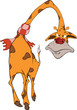 Giraffe. Cartoon