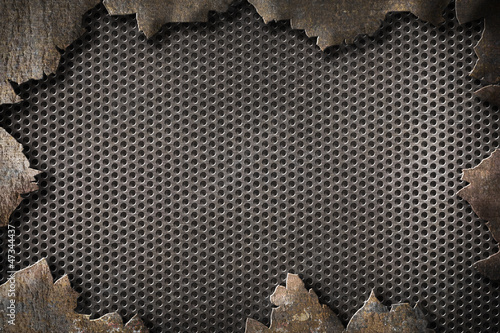 Illustration: metal grunge background metal grunge background