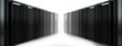 Row of network servers