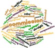 Word cloud for Commission