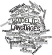 Word cloud for Goidelic languages