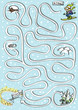 Winter Sport Maze ... solution in hidden layer
