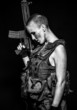 Photo: female soldier female soldier