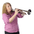Photo: Senior Woman Trumpet Player Senior Woman Trumpet Player