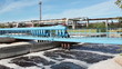 Blue pipelines with oxygen supply for sewage aeration