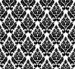 Damask seamless pattern