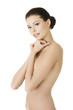 Beautiful fit topless woman