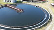 Rotation of scraper of huge circular sedimentation tank