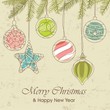 Vintage christmas ornaments