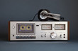 Stereo Cassette Tape Deck Analog Vintage