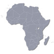 Karte Afrika Kontinent