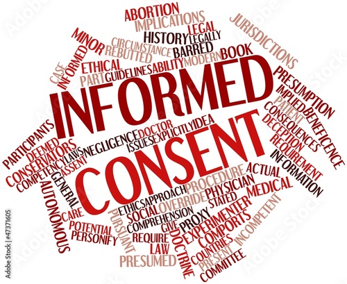 Illustration: Word cloud for Informed consent Word cloud for Informed consent