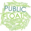 Word cloud for Public float