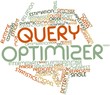 Word cloud for Query optimizer