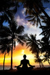 Yoga meditation in India