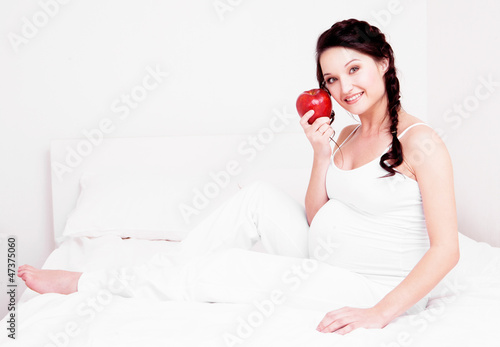Photo: pregnant woman pregnant woman