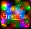 Illustration: Happy Christmas Bright Effect Happy Christmas Bright Effect