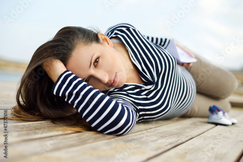 Photo: beautiful pregnant woman beautiful pregnant woman
