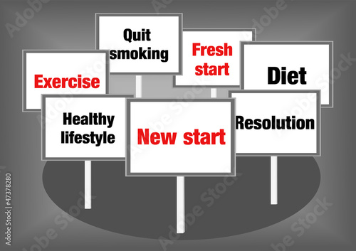 Illustration: New start New start