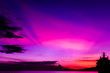 Ship Silhouette - Colourful Sky - Trinidad and Tobago