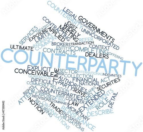 Illustration: Word cloud for Counterparty Word cloud for Counterparty