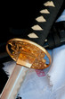 Samurai sword-Katana on white traditional japanese headband
