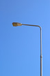 Streetlight isolated on blue sky