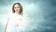 Child with magic light