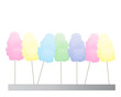 cotton candy background