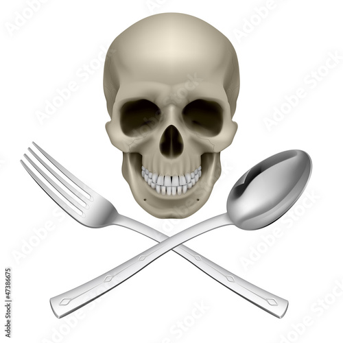 Illustration: Human Skull Human Skull