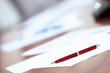 Photo: business papers on the table business papers on the table