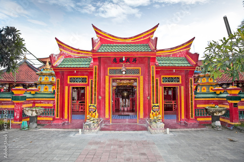Photo: Caow Eng Bio chinese Buddhiist Temple in Tanjung Benoa near Nusa Caow Eng Bio chinese Buddhiist Temple in Tanjung Benoa near Nusa