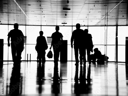 Photo: business people pedestrian business people pedestrian
